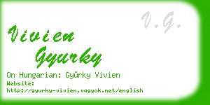 vivien gyurky business card